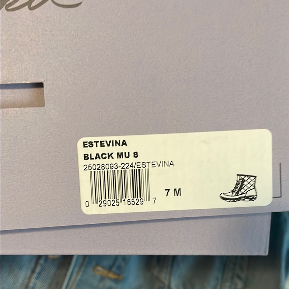 Easy Spirit Estevina Black Winter Boots